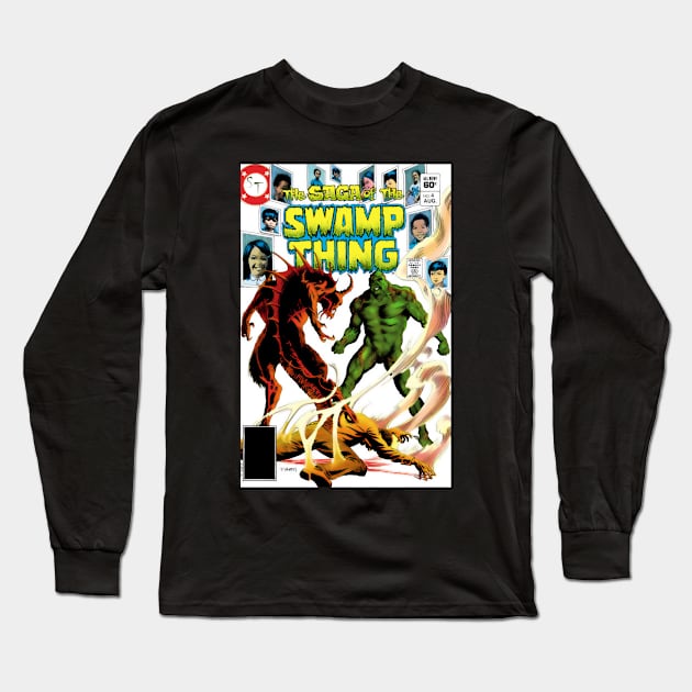 Swamp Thing #4 v1 Long Sleeve T-Shirt by Psychosis Media